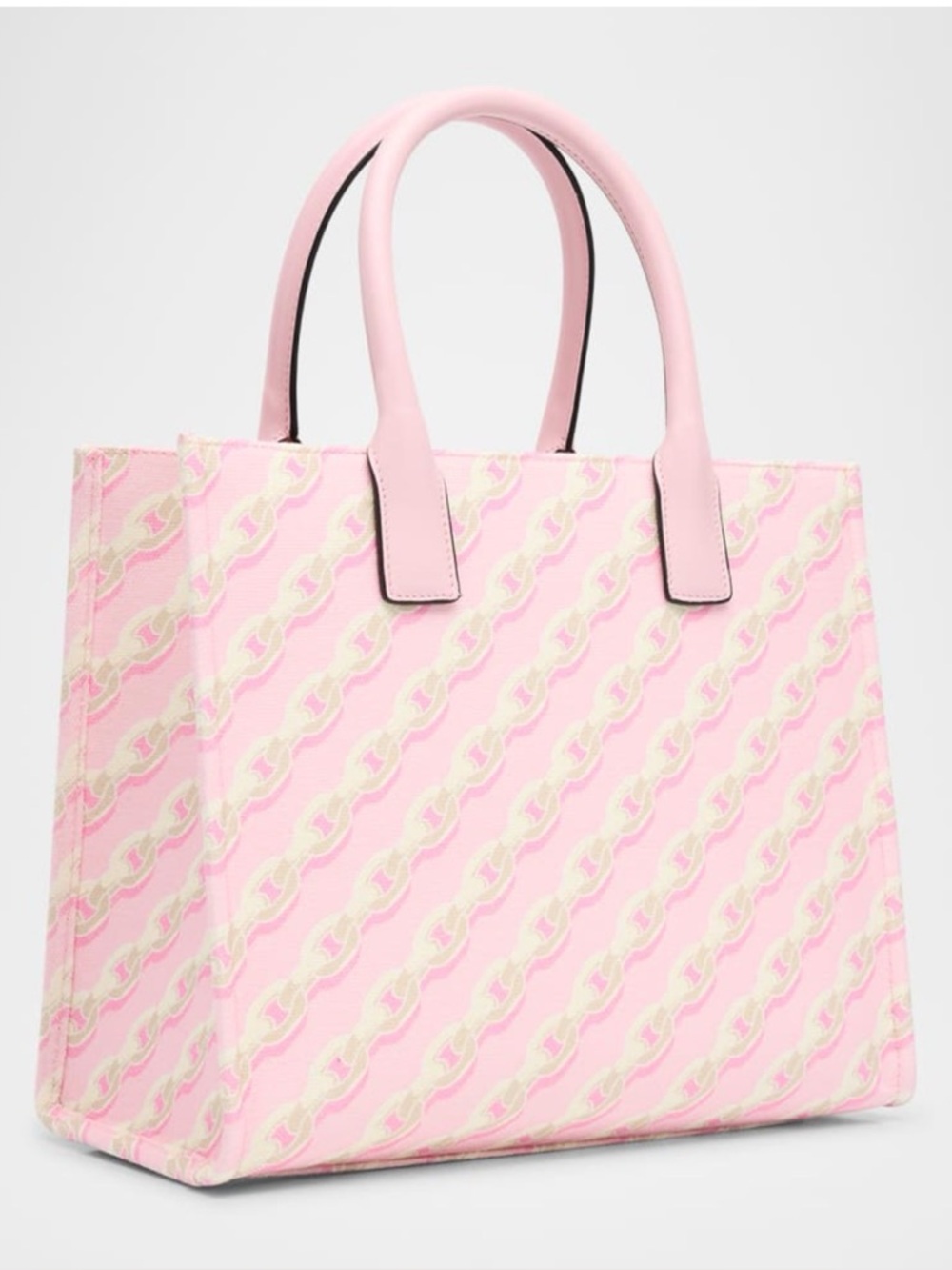 NWT Versace Pastel Pink Tote. 💯 Authentic. Measurements in pics. With dust bag! - Picture 3 of 11